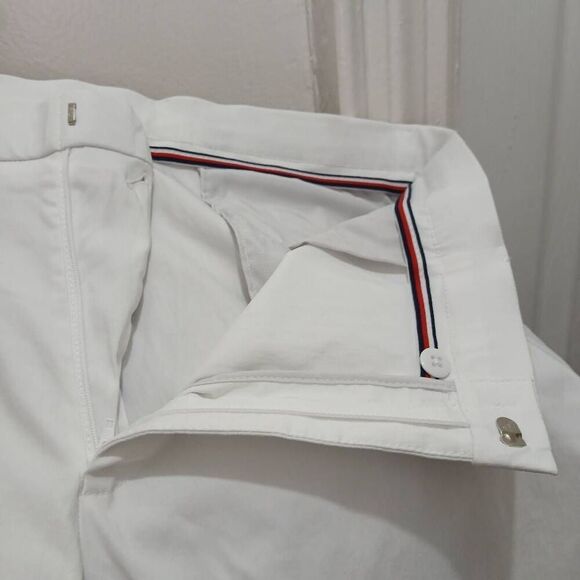 Tommy Hilfiger mens 40×32 pure white summer pants stretch - Picture 3 of 8